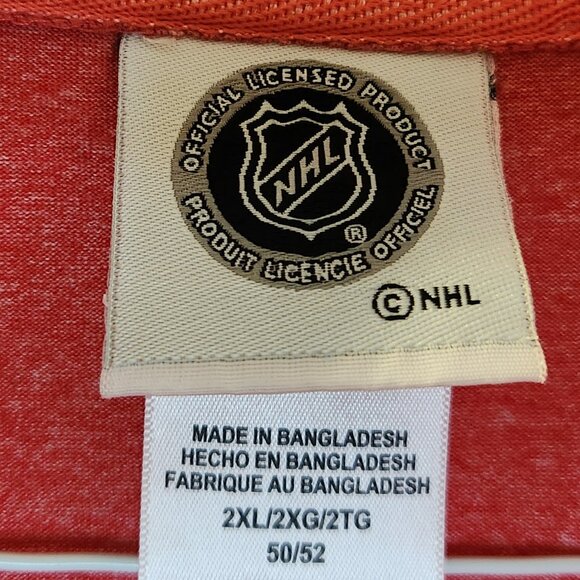 Chicago Blackhawks NHL Quarter Zip Pullover Mens 2XL - Picture 4 of 7